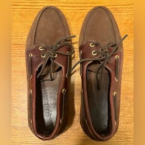 Sperry Men's Two-Tone Leather Boat Shoes